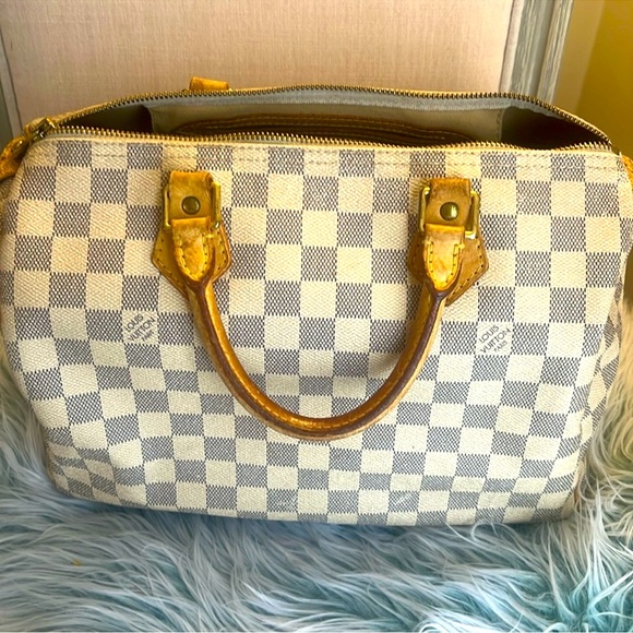 Louis Vuitton Damier Azure Speedy 30 handbag - Picture 3 of 13